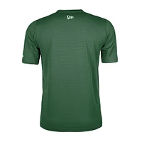 Men's New Era Dark Green Edmonton Elks Sideline Performance T-Shirt