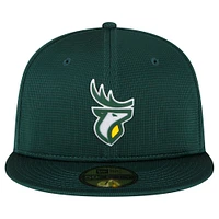 Casquette ajustée 59FIFTY pour homme Edmonton Elks Sideline verte New Era