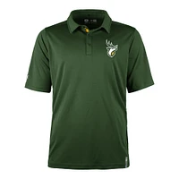 Polo de performance 5th & Ocean by New Era vert pour hommes Edmonton Elks Sideline Roster