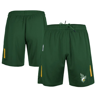 Men's New Era  Green Edmonton Elks Sideline Swift Performance Knit Shorts