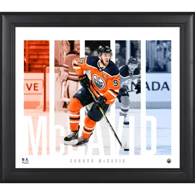 Connor McDavid Edmonton Oilers Fanatics Authentic Framed 15'' x 17'' Player Panel Collage