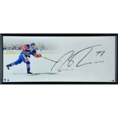 Connor McDavid Edmonton Oilers 12 x 16 Framed Player Number Replica Plaque