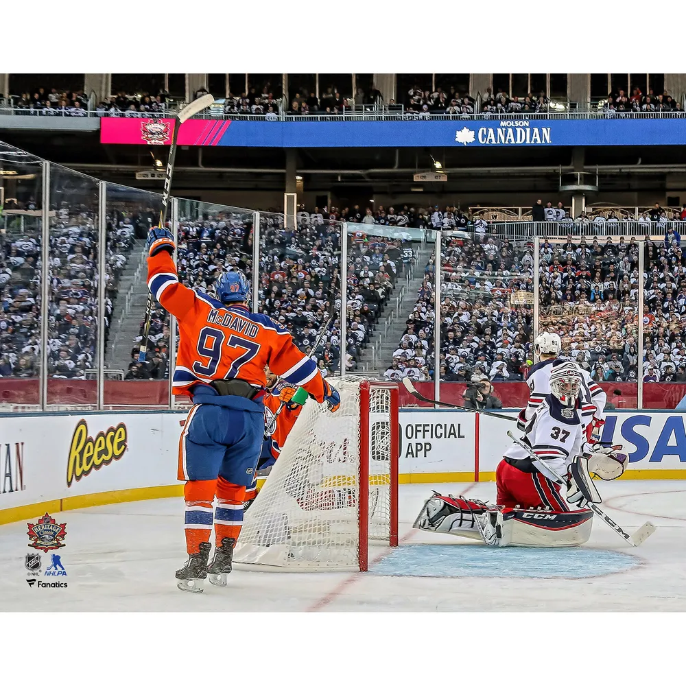 Lids Connor McDavid Edmonton Oilers Fanatics Authentic Unsigned Jersey  Skating Photograph