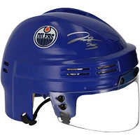 Darnell Nurse Edmonton Oilers Autographed Blue Mini Helmet