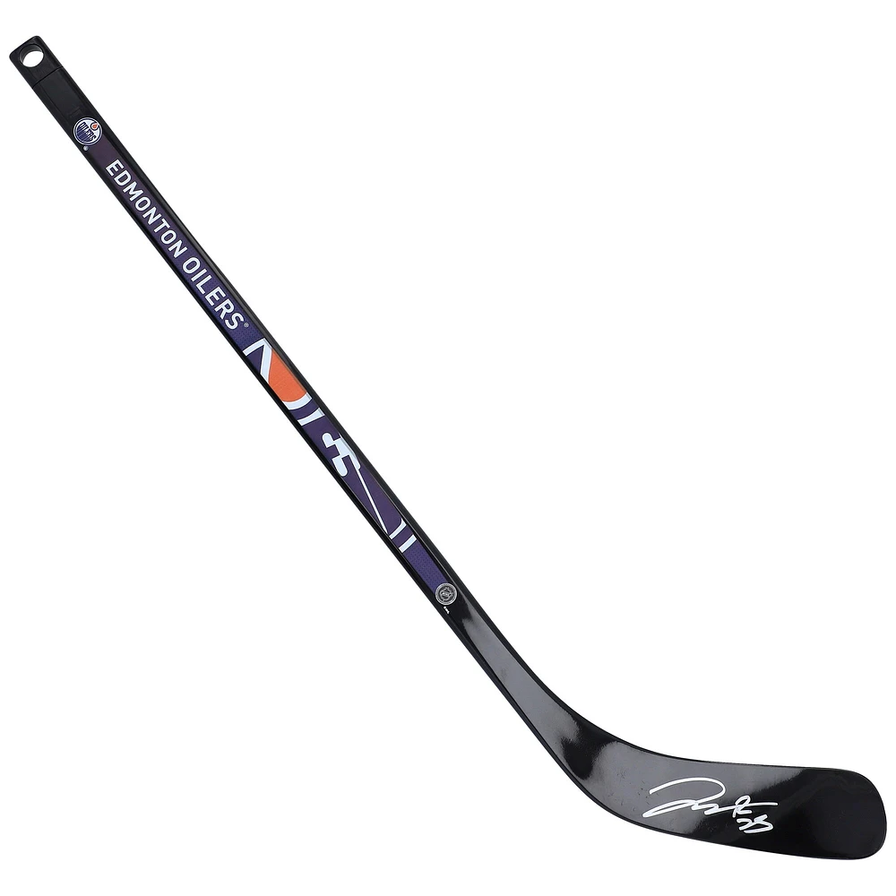Darnell Nurse Edmonton Oilers Autographed Mini Composite Hockey Stick