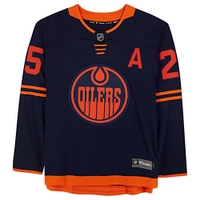 Darnell Nurse Navy Edmonton Oilers Autographed Fanatics Breakaway Alternate Jersey