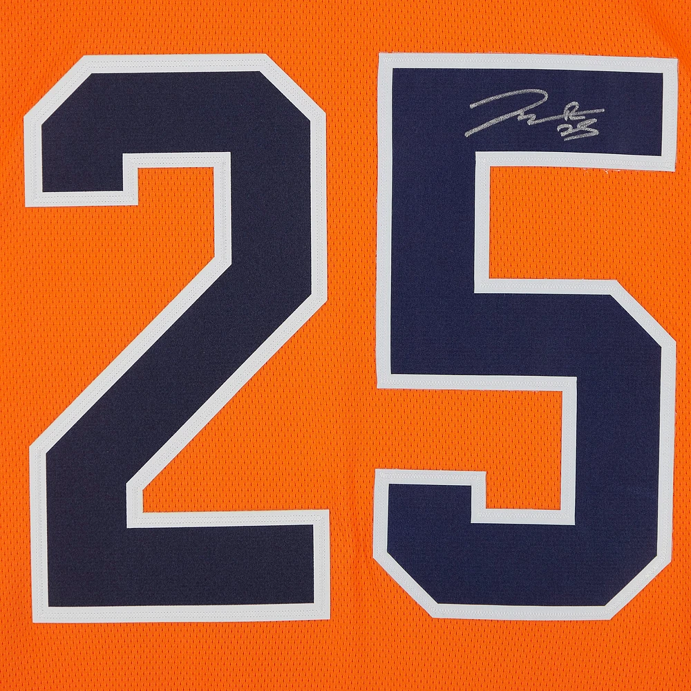 Darnell Nurse Orange Edmonton Oilers Autographed Fanatics Breakaway Jersey