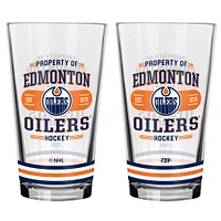 Edmonton Oilers 2-Piece Mixing Glass Set