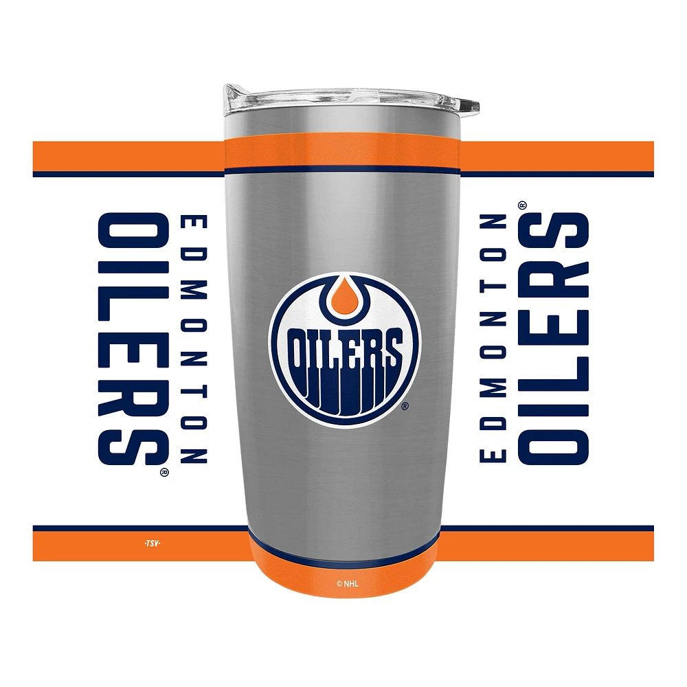 Edmonton Oilers 20oz. Stainless Steel Team Tumbler
