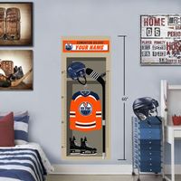 Edmonton Oilers - 24'' x 60'' Personalized Repositionable Growth Chart