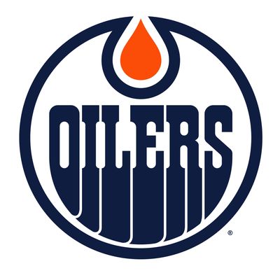 Edmonton Oilers 36'' x 36'' Team Logo Repositionable Wall Decal