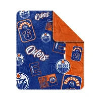 Couverture Dream Weave 50" x 60" des Oilers d'Edmonton