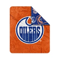 Couverture Dream Weave 50" x 60" des Oilers d'Edmonton