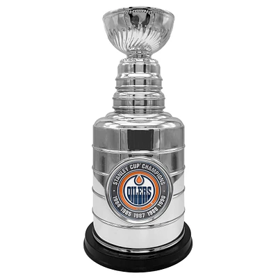 Oilers d'Edmonton - réplique de la coupe Stanley de 8 po
