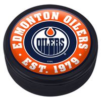 Edmonton Oilers Domed Team Established Puck