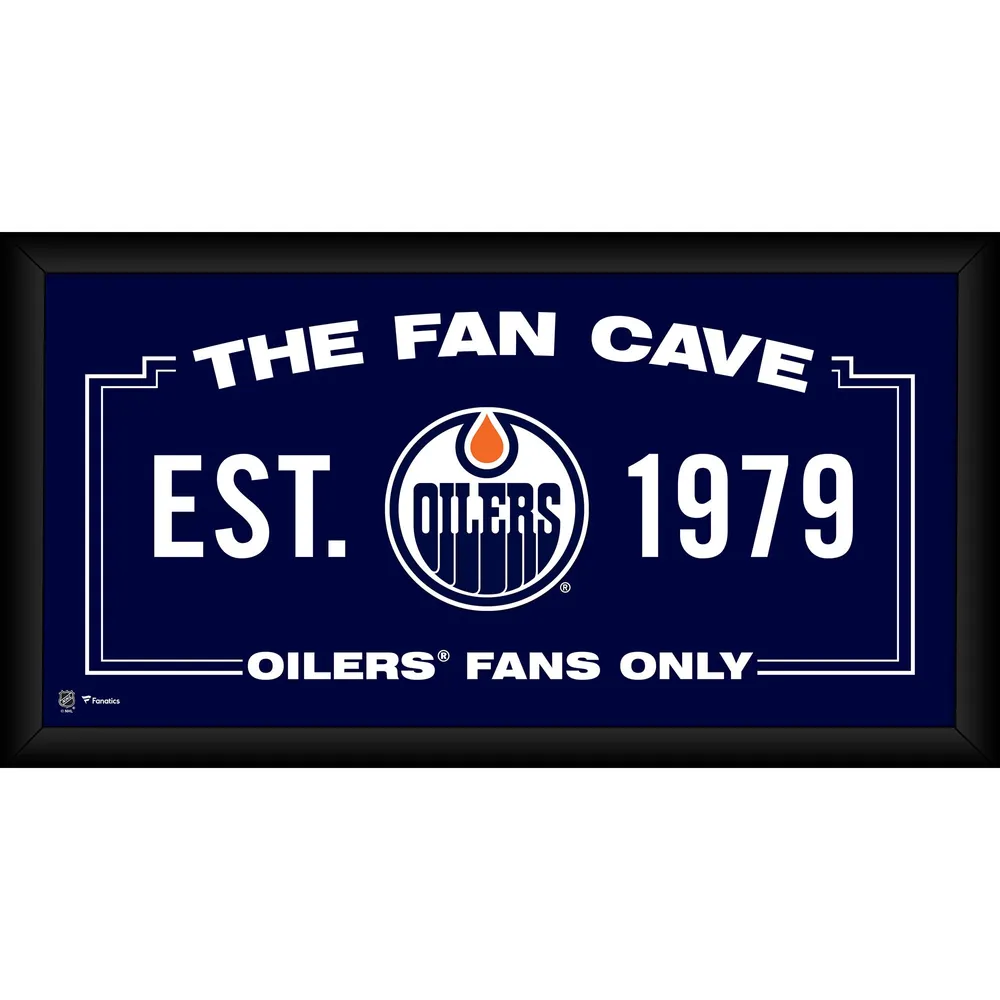 Lids Edmonton Oilers Fanatics Authentic Mahogany Framed Jersey Display Case