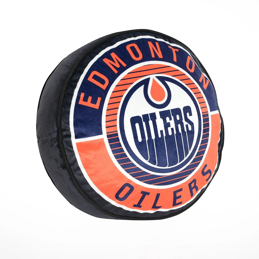 Edmonton Oilers - Hockey Puck Pillow
