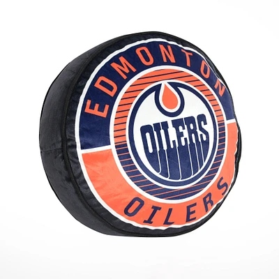 Edmonton Oilers - Hockey Puck Pillow