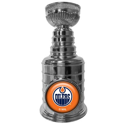 The Sports Vault Oilers 5-Time Stanley Cup Champions 8'' Replica Trophy