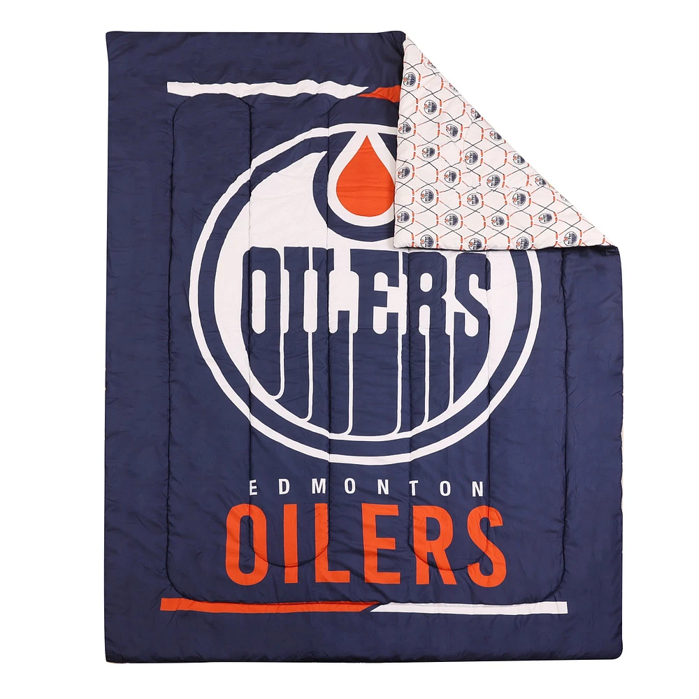Ensemble de literie simple des Oilers d'Edmonton