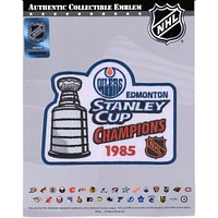 Edmonton Oilers Unsigned Stanley Cup Champions National Emblem Jersey Patch