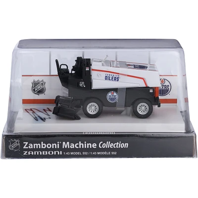 Evan Bouchard Edmonton Oilers Autographed 1:43 Scale Die-Cast Zamboni