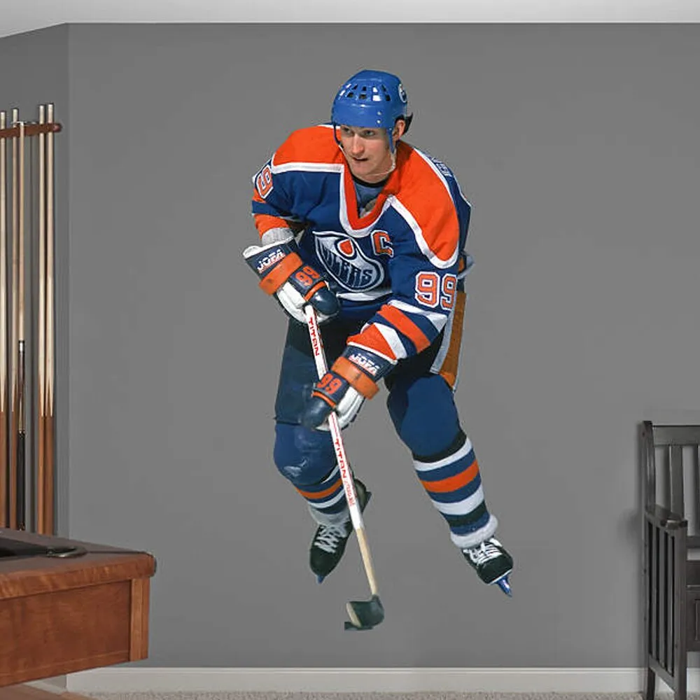 Lids Wayne Gretzky Edmonton Oilers Fathead Real Big Peel and Stick