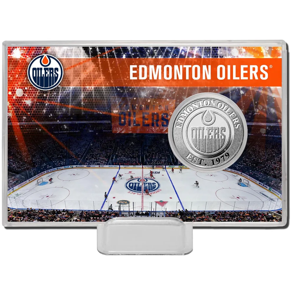 Highland Mint Edmonton Oilers Team History - Coin Card