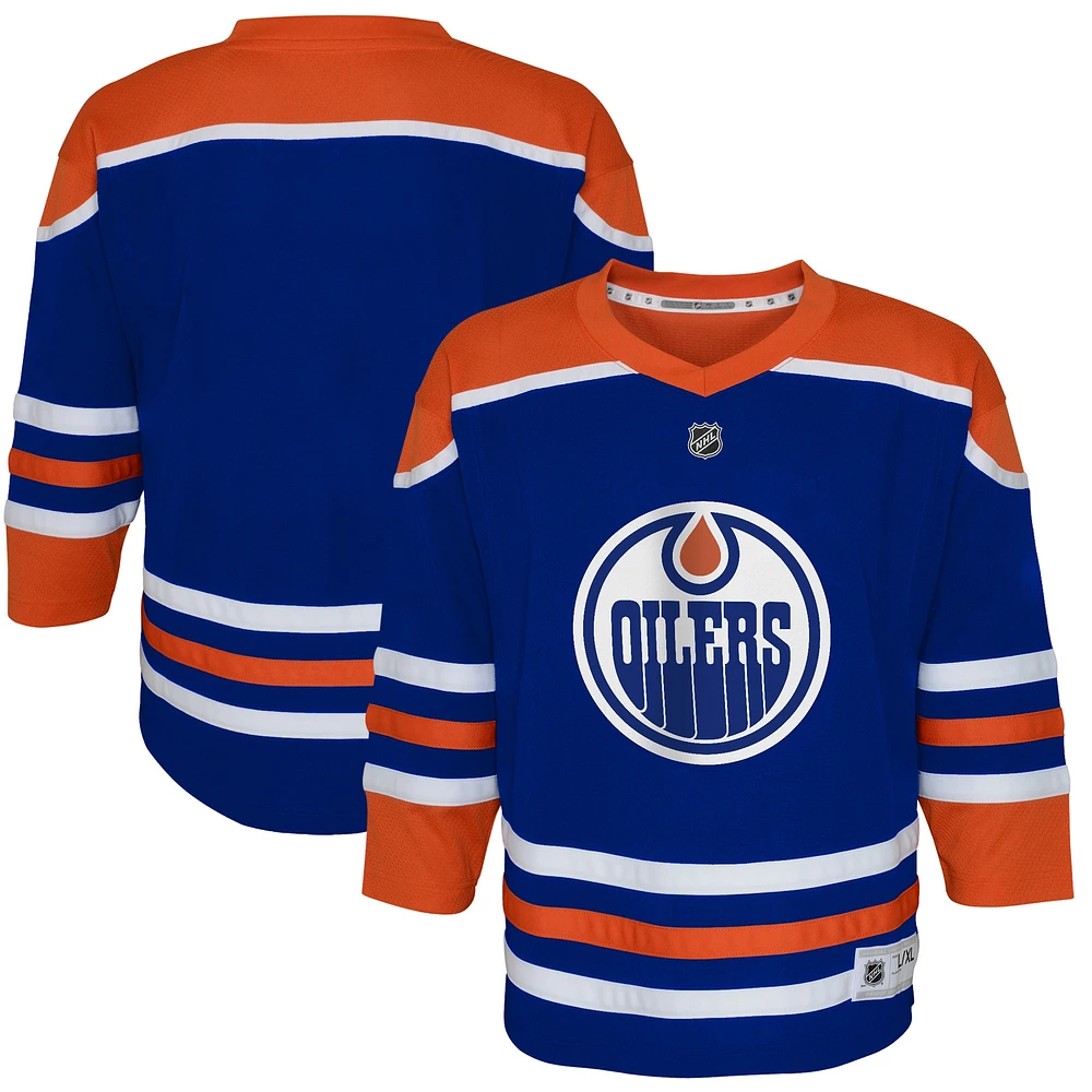 Réplique du maillot domicile des Royal Edmonton Oilers pour bébé