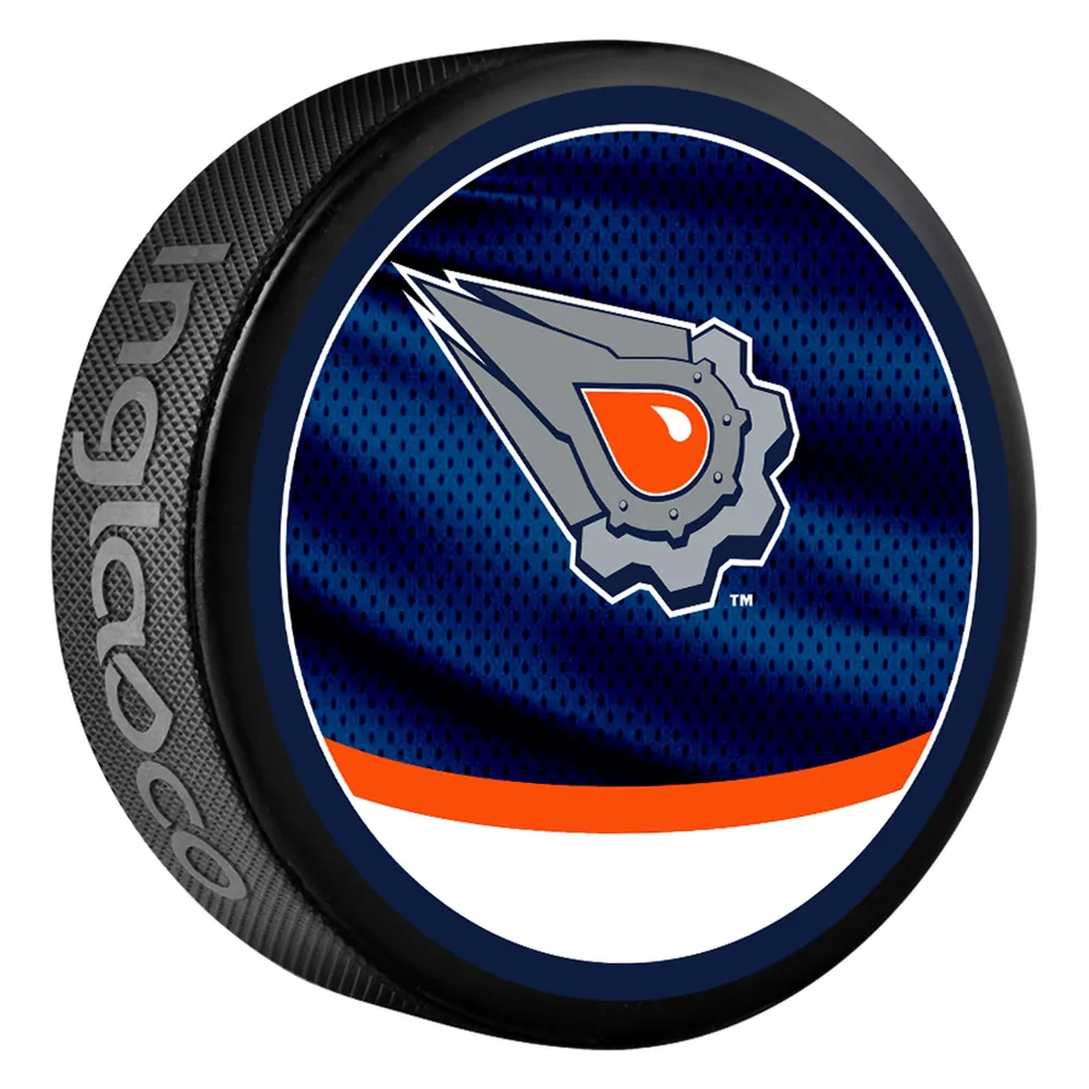 Inglasco Edmonton Oilers 2022 Reverse Retro Hockey Puck