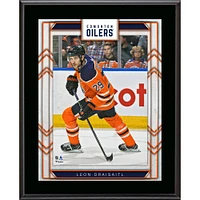 Leon Draisaitl Edmonton Oilers 10.5" x 13" Sublimated Player Plaque