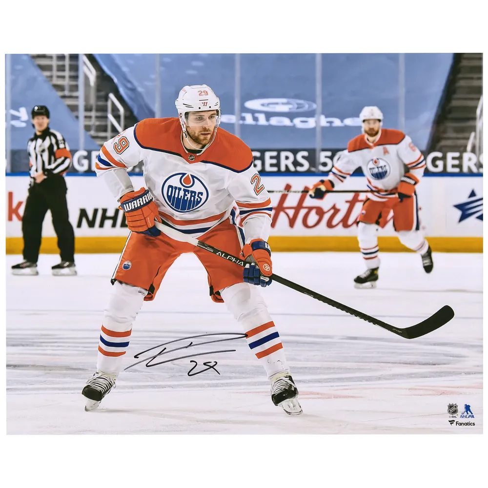 Connor McDavid Edmonton Oilers Fanatics Authentic Autographed adidas Authentic  Jersey - Upper Deck - White