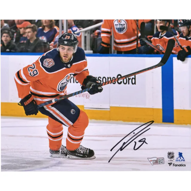 Leon Draisaitl Edmonton Oilers Autographed Fanatics Jersey