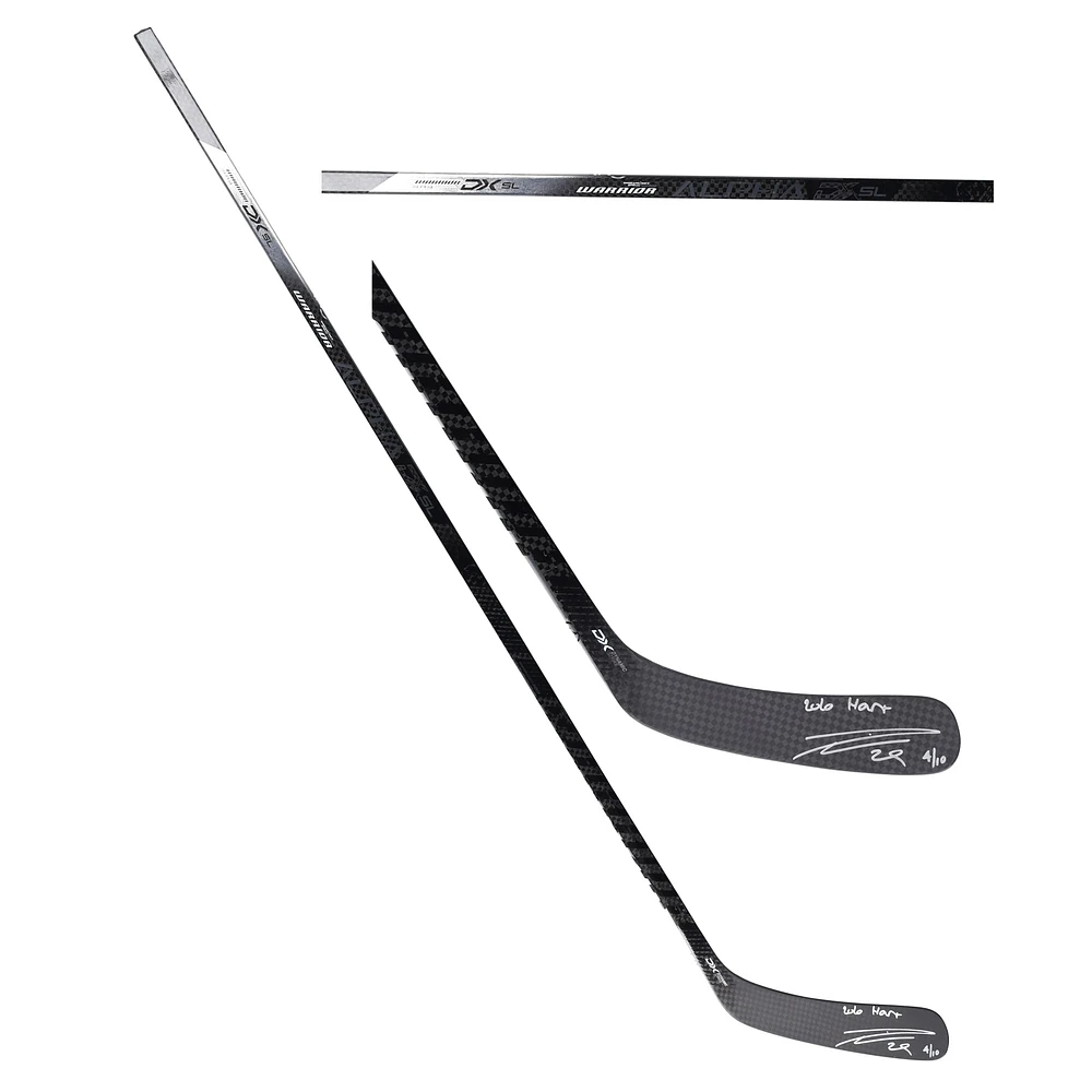 Leon Draisaitl Edmonton Oilers Autographed Warrior Game-Model Hockey Stick with "2020 Hart" Inscription - Limited Edition of 10