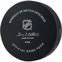 Mark Messier Edmonton Oilers Autographed Official Game Puck