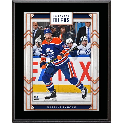 Mattias Ekholm Edmonton Oilers 10.5" x 13" Sublimated Player Plaque