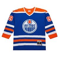 Men's Mitchell & Ness Wayne Gretzky Royal Edmonton Oilers 1979/80 Power Play Throwback Jersey