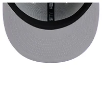 Men's New Era Gray/Light Edmonton Oilers Color Pack Two-Tone 59FIFTY Fitted Hat