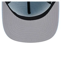 Men's New Era  Light Blue Edmonton Oilers Colorpack Tonal A-Frame 9FIFTY Adjustable Hat