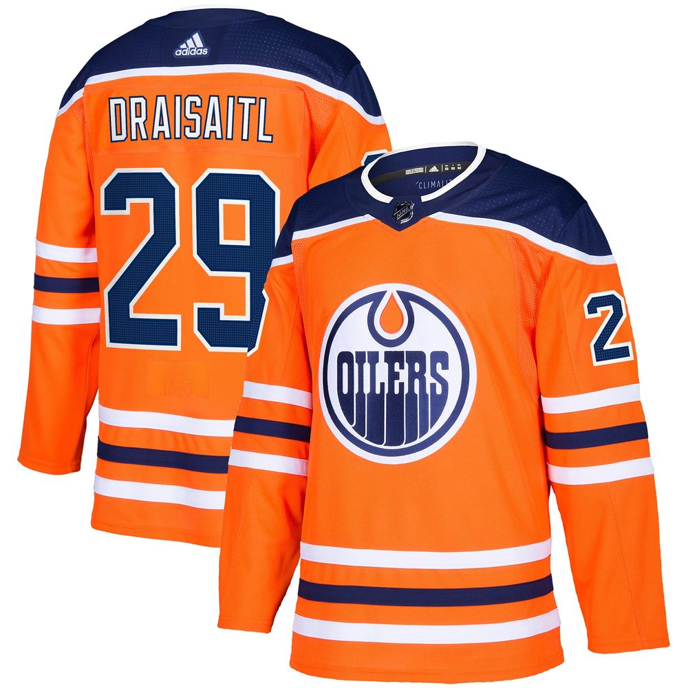 Leon Draisaitl Signed Fanatics Edmonton Oilers Hockey NHL Jersey Fanatics  607816081713