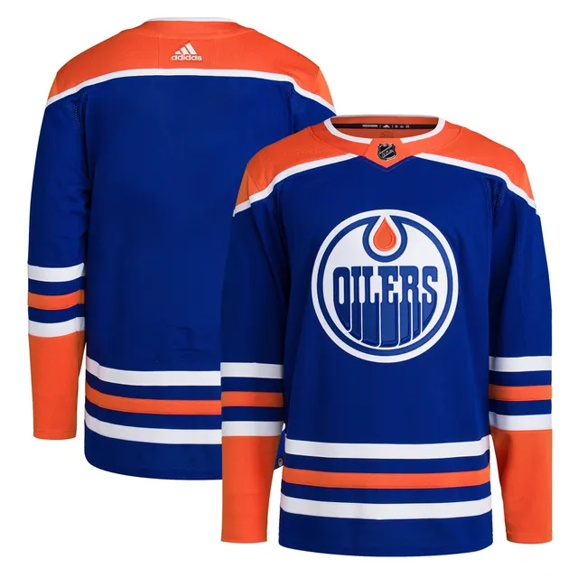 Edmonton Oilers Primegreen Mens Authentic Adidas Third Jersey (46