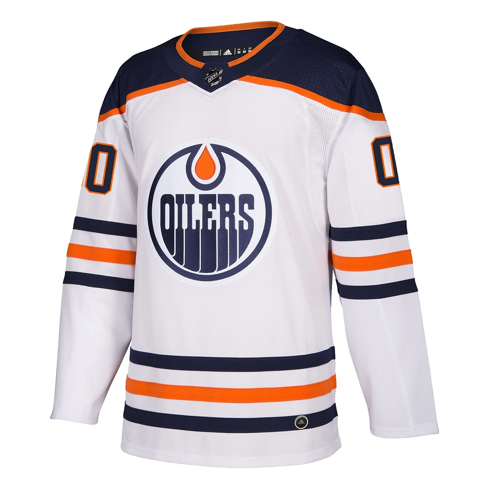 Homme adidas Edmonton Oilers Away blanc - Maillot personnalisé authentique