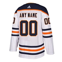 Homme adidas Edmonton Oilers Away blanc - Maillot personnalisé authentique