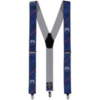 Men's Blue Edmonton Oilers Suspenders