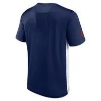 Men's Fanatics Branded Blue Edmonton Oilers Authentic Pro Tech T-Shirt