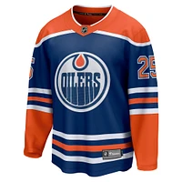 Maillot de joueur échappé à domicile Fanatics Darnell Nurse des Royal Edmonton Oilers pour hommes