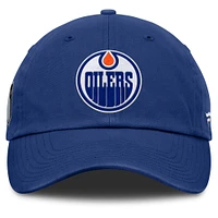 Men's  Fanatics  Royal Edmonton Oilers 2025 Stanley Cup Playoffs Core Unstructured Adjustable Hat