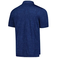 Men's Fanatics  Royal Edmonton Oilers Authentic Pro Jacquard Polo