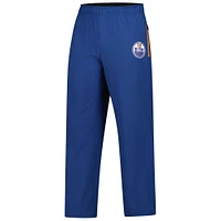 Pantalon de patinoire authentique Fanatics Royal Edmonton Oilers pour homme