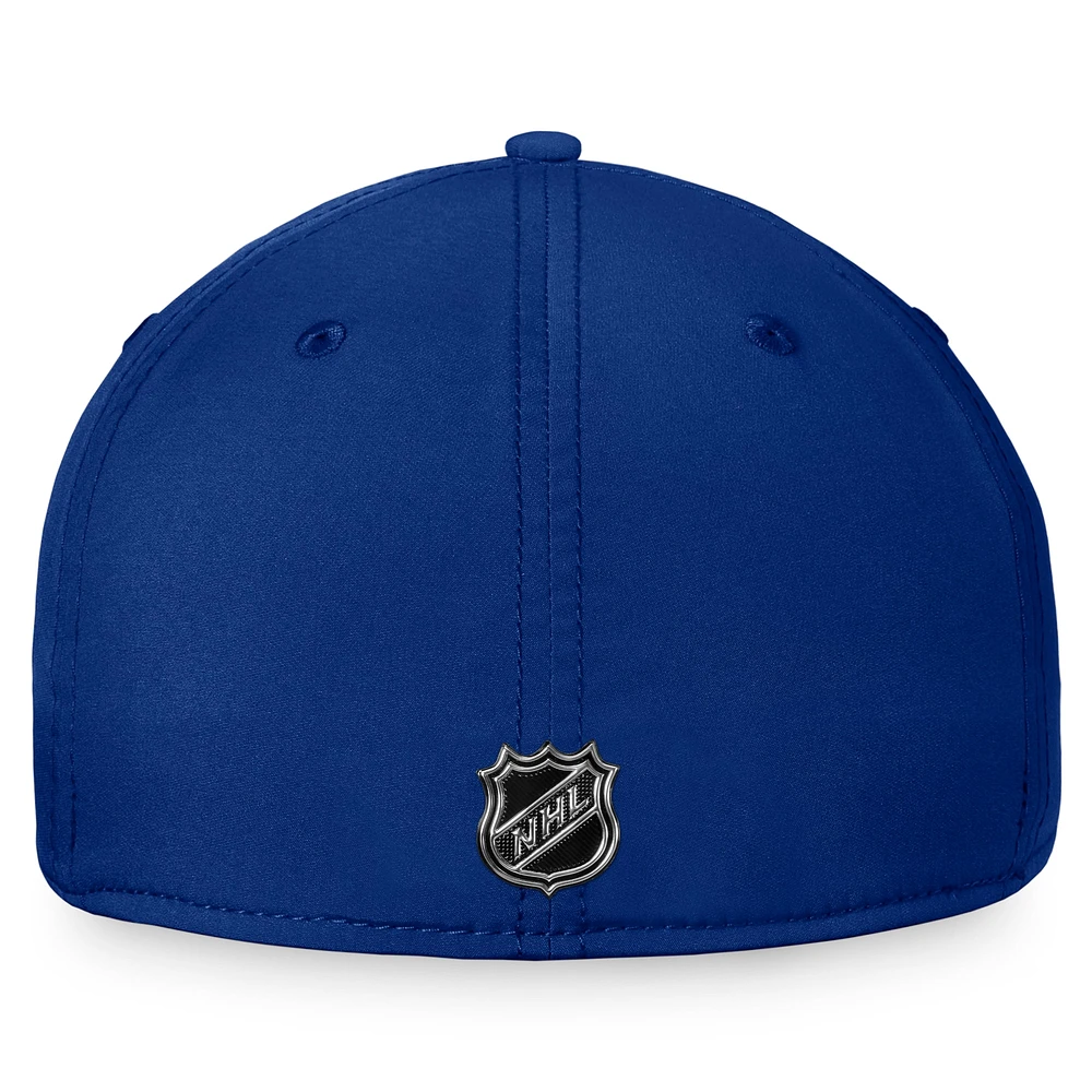 Casquette flexible authentique du camp d'entraînement professionnel des Royal Edmonton Oilers Fanatics pour hommes